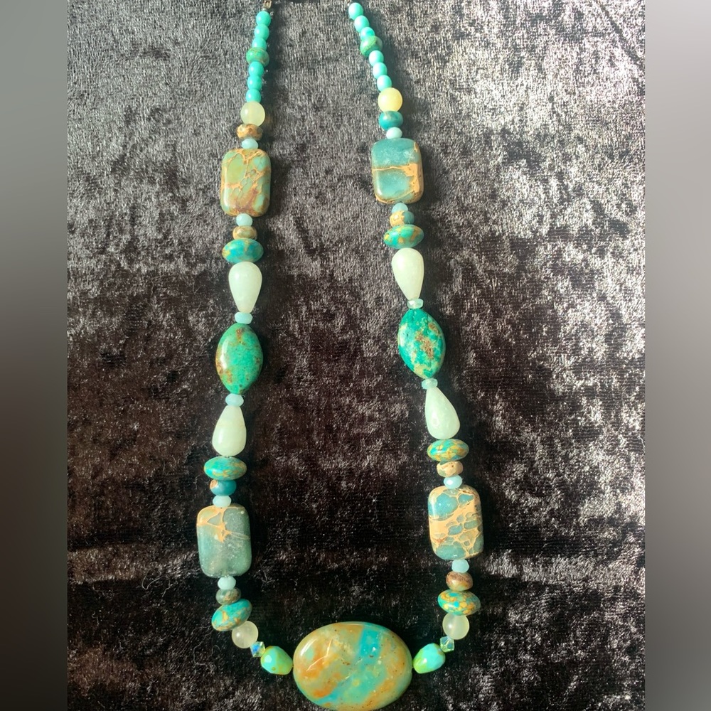 Ocean jasper necklace
